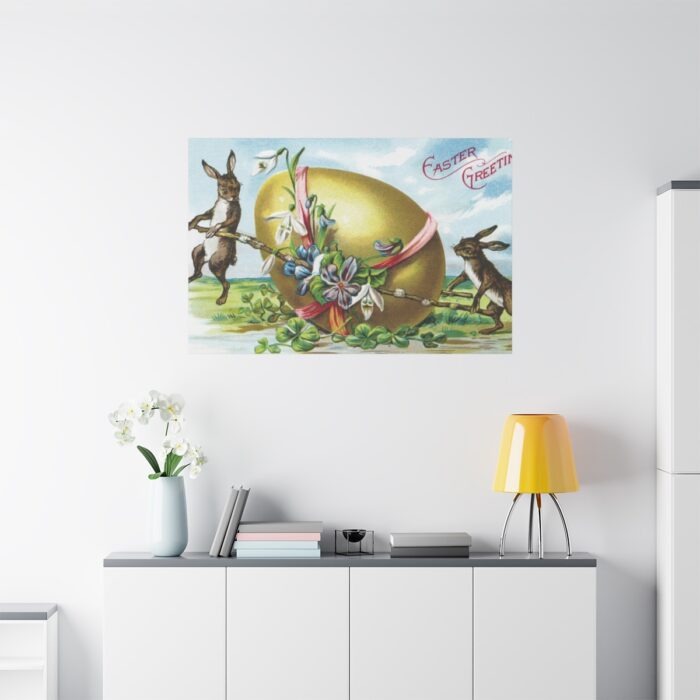 Vintage Easter Standard Canvas - Image 3