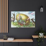 Vintage Easter Standard Canvas - Image 4