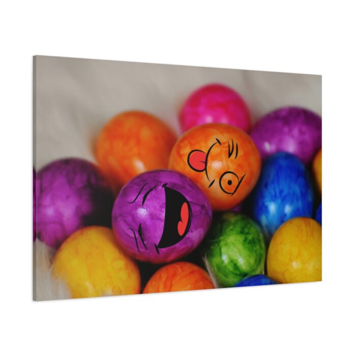 Happy Easter Eggs Standard Canvas - Image 1
