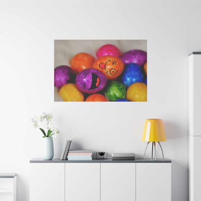 Happy Easter Eggs Standard Canvas - Image 3