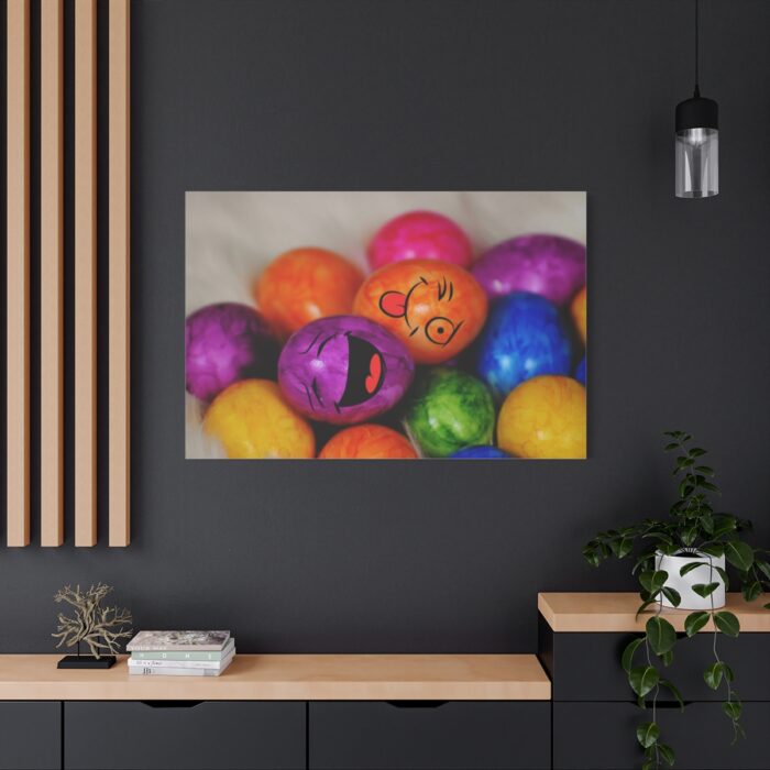 Happy Easter Eggs Standard Canvas - Image 4