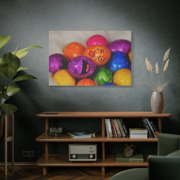 91638-204.jpg Happy Easter Eggs Standard Canvas
