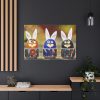 Funny Hare Rabbit Standard Canvas