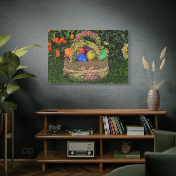 Basket Easter Eggs Standard Canvas - Image 5