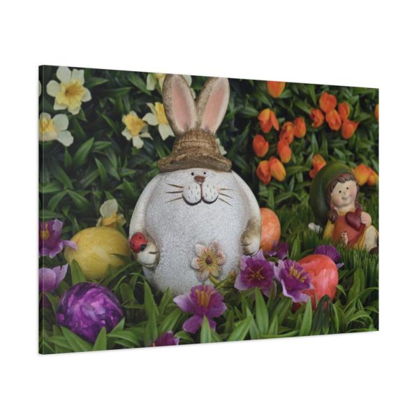 91638-215.jpg Easter Bunny in Spring Standard Canvas