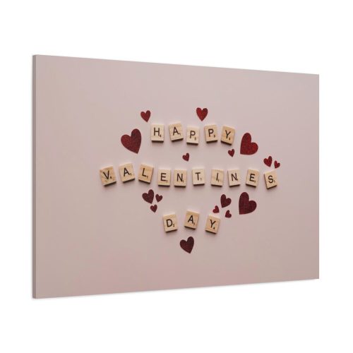 Happy Valentines Day Standard Canvas