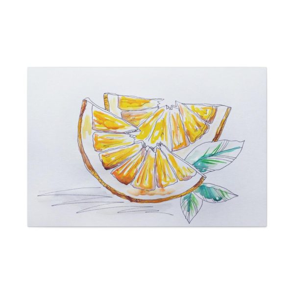 91638-266.jpg Orange, Lemon, Citrus, Lime, Slice Standard Canvas