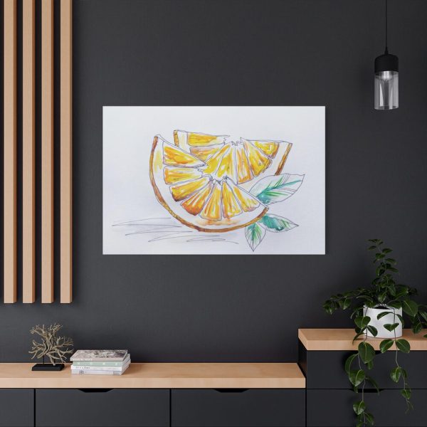 91638-268.jpg Orange, Lemon, Citrus, Lime, Slice Standard Canvas
