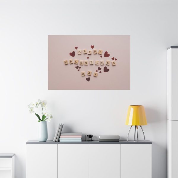 Happy Valentines Day Standard Canvas