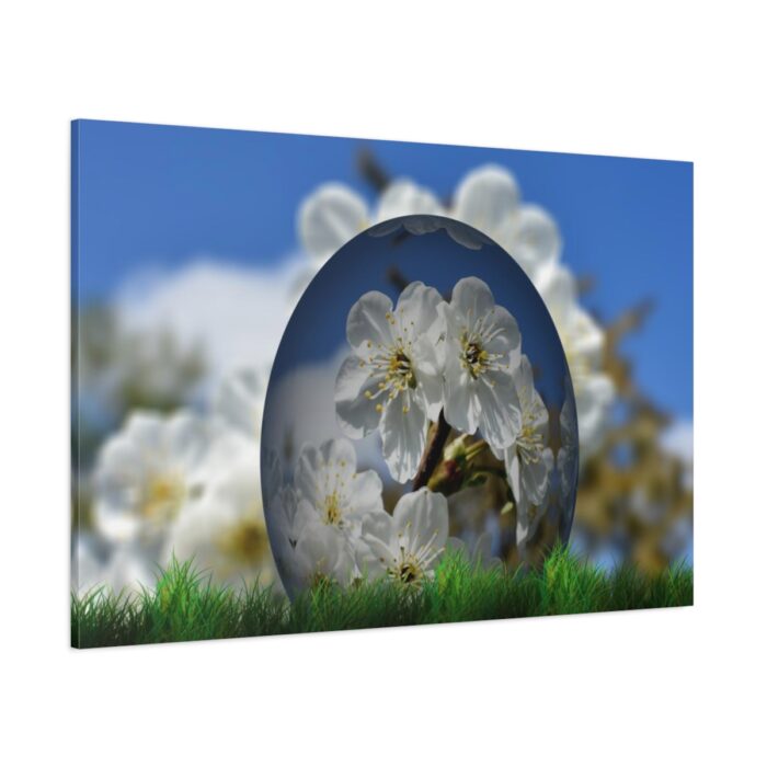 Easter Floral Standard Canvas - Image 1