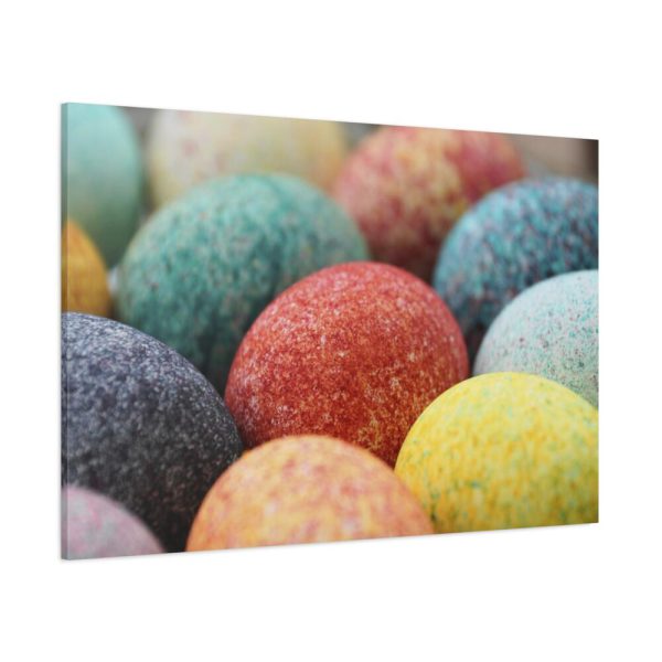 Beautiful Colorful Eggs Standard Canvas