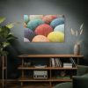 Beautiful Colorful Eggs Standard Canvas