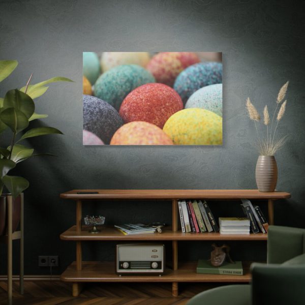 Beautiful Colorful Eggs Standard Canvas