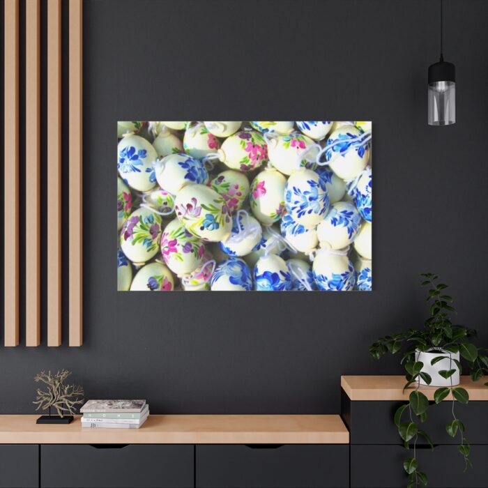 Hand Painted Easter Eggs Standard Canvas - Image 4
