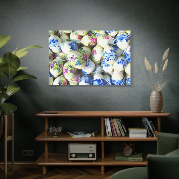 Hand Painted Easter Eggs Standard Canvas