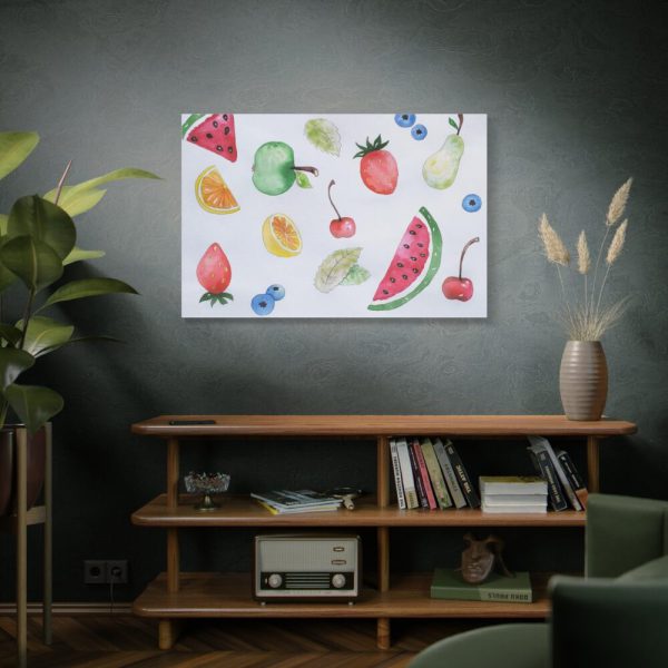 91638-304.jpg Fruit, Summer, Vitamins, Watercolor Standard Canvas