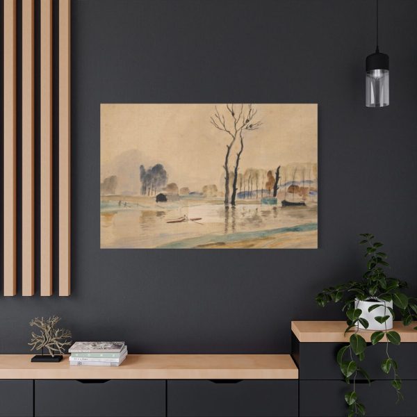 91638-313.jpg View of the River Marne Standard Canvas