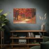 91638-324.jpg Fall Autumn Red Season Woods Standard Canvas