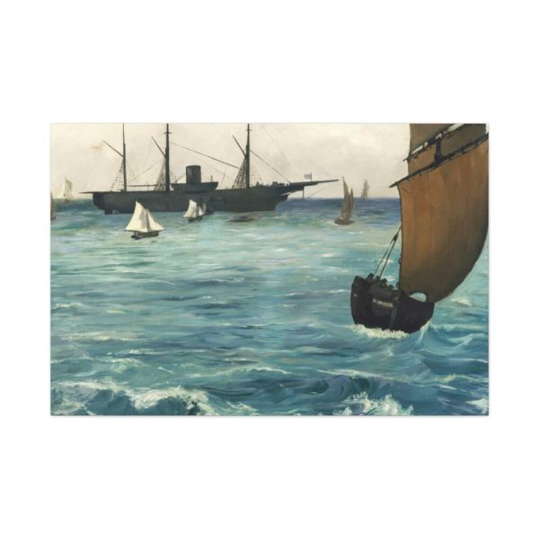 91638-361.jpg The "Kearsarge" at Boulogne Standard Canvas