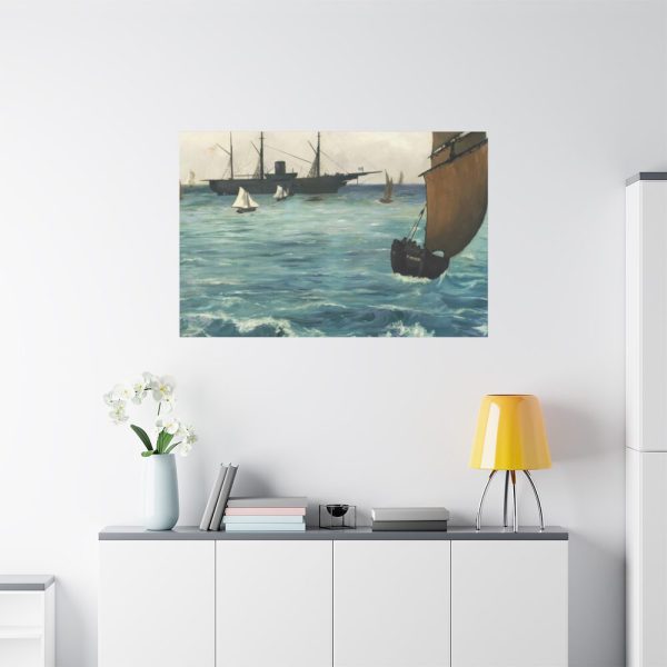 91638-362.jpg The "Kearsarge" at Boulogne Standard Canvas