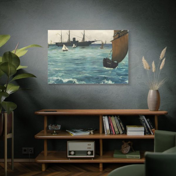 91638-364.jpg The "Kearsarge" at Boulogne Standard Canvas