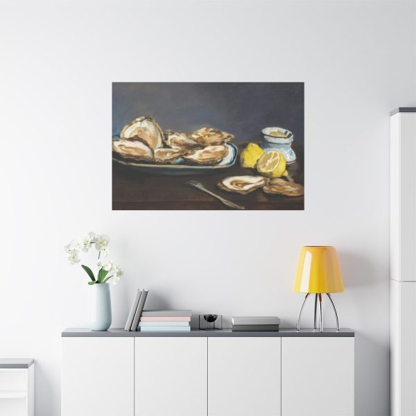 91638-372.jpg Oysters by Edouard Manet Standard Canvas