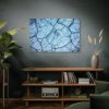 91638-384.jpg Blue Cracked Ground Texture Standard Canvas