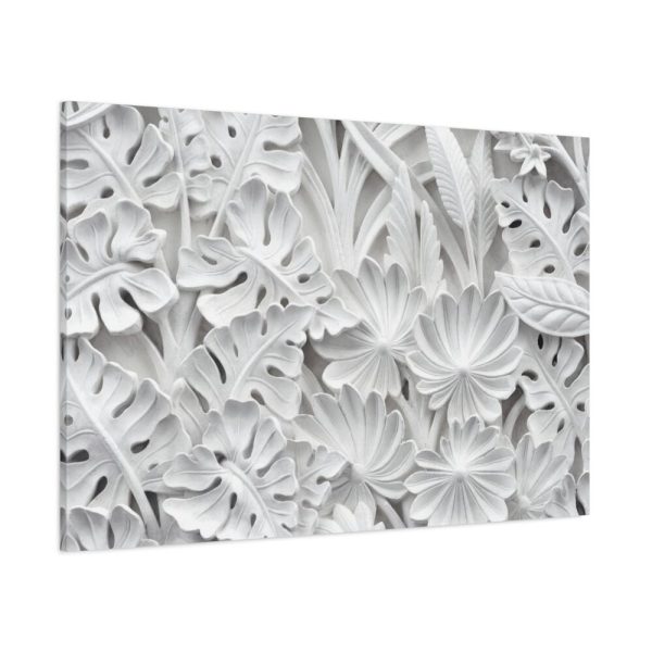 91638-390.jpg Carved Floral Ornament Texture Standard Canvas