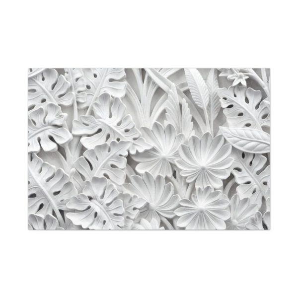 91638-391.jpg Carved Floral Ornament Texture Standard Canvas