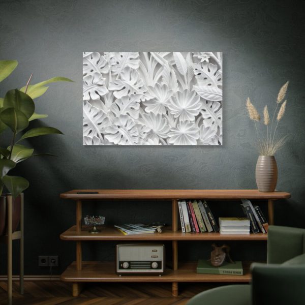 91638-394.jpg Carved Floral Ornament Texture Standard Canvas