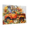 91638-40.jpg Autumn Pumpkin Truck Calendar Art Standard Canvas
