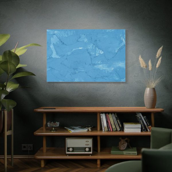 91638-404.jpg Blue Cream Texture Standard Canvas