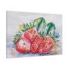91638-405.jpg Strawberry, Watercolor, Drawing Standard Canvas