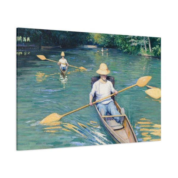 91638-410.jpg Skiffs by Gustave Caillebotte Standard Canvas