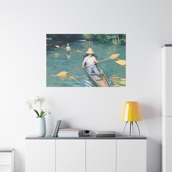 91638-412.jpg Skiffs by Gustave Caillebotte Standard Canvas