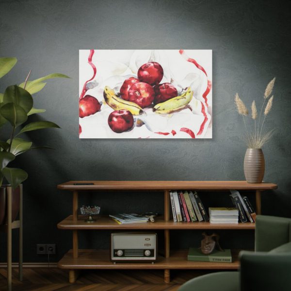 Still Life with Apples and Bananas by Charles Demuth Standard Canvas