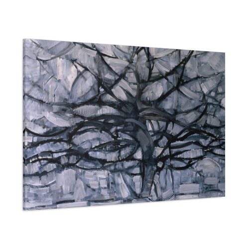 91638-430.jpg Piet Mondrian's Gray Tree Standard Canvas