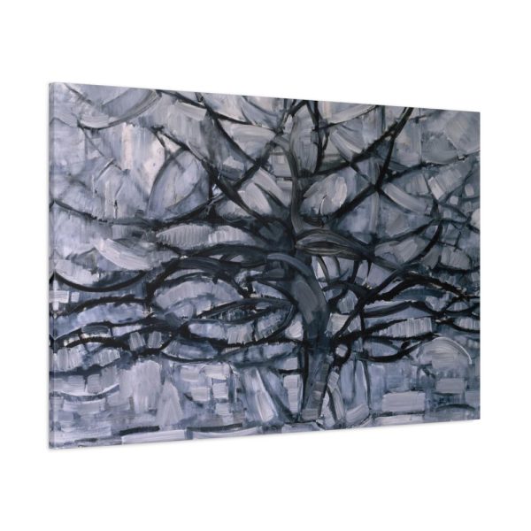 91638-430.jpg Piet Mondrian's Gray Tree Standard Canvas