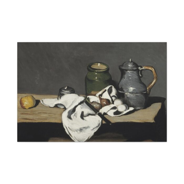 Paul Cezanne Still Life Standard Canvas - Image 2