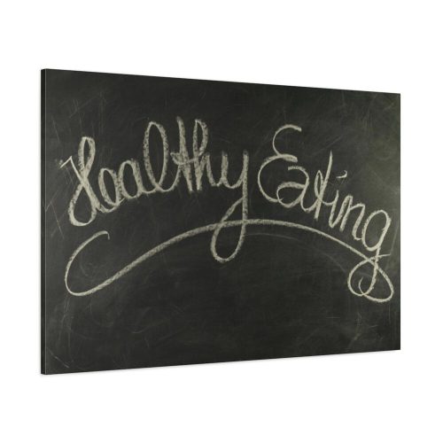 Healthy Eating Standard Canvas