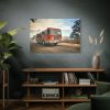 91638-49.jpg Speeding Fire Truck Standard Canvas