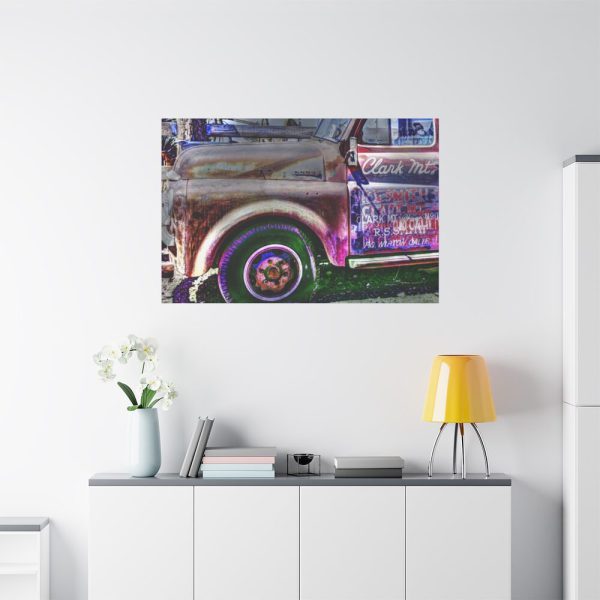 91638-52.jpg Vintage Pick-up Truck Standard Canvas