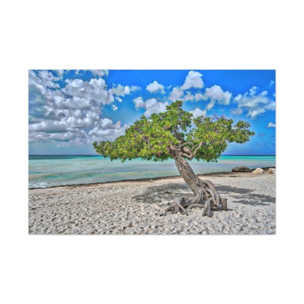 Water Texture of Beach Scenery Standard Canvas