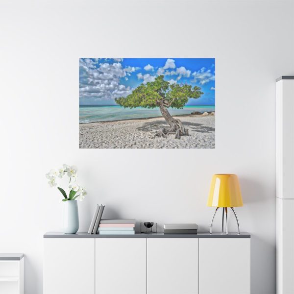 Water Texture of Beach Scenery Standard Canvas