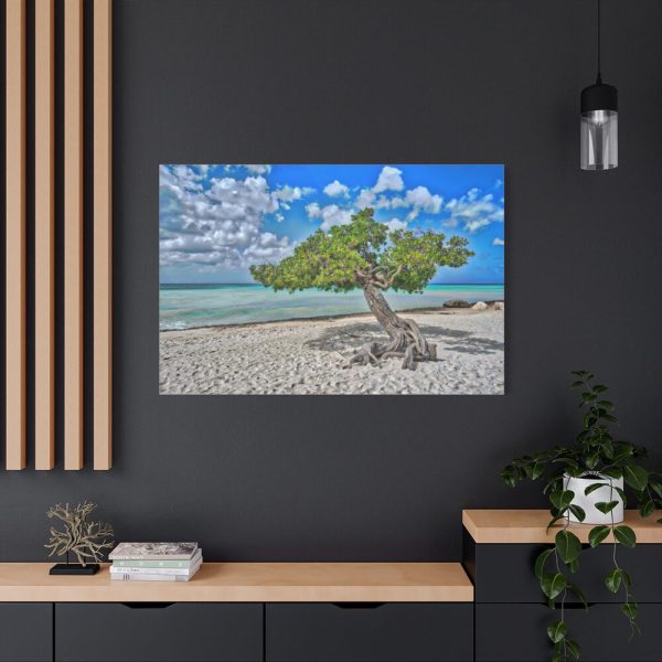 Water Texture of Beach Scenery Standard Canvas