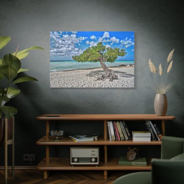 Water Texture of Beach Scenery Standard Canvas