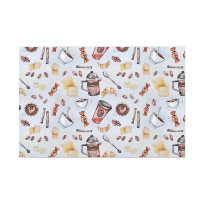 Coffee, Coffeemania, Coffee Lover Standard Canvas - Image 2
