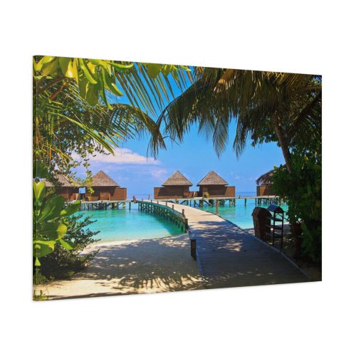 Exotic Tropical Island Standard Canvas