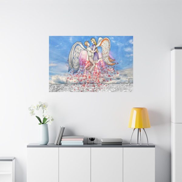 91638-558.jpg Love Of Angels Standard Canvas