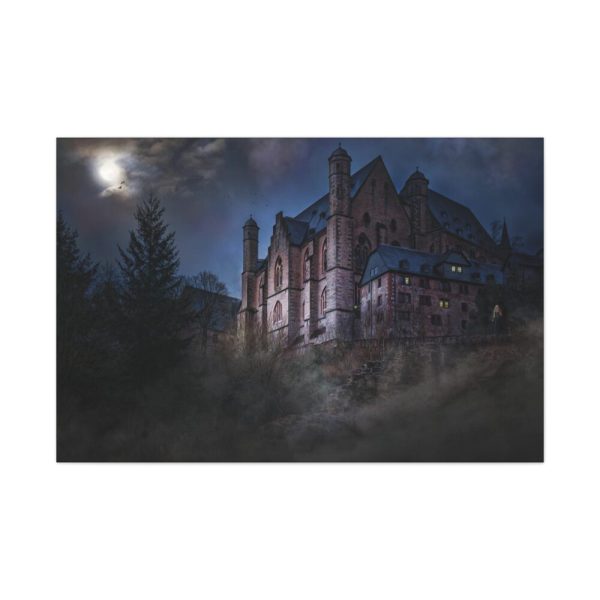 91638-56.jpg Mystical Castle in Dark Forest Standard Canvas
